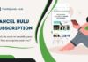 how to cancel hulu
