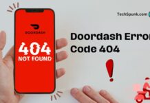 doordash error code 404