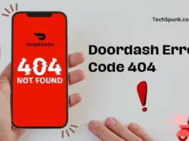 doordash error code 404