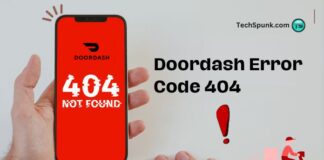 doordash error code 404