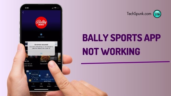 bally sports app not working
