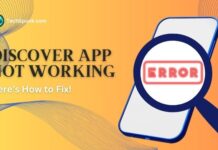 discover app not working
