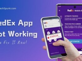 fedex app not working