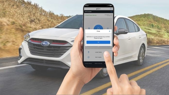 my subaru app not working