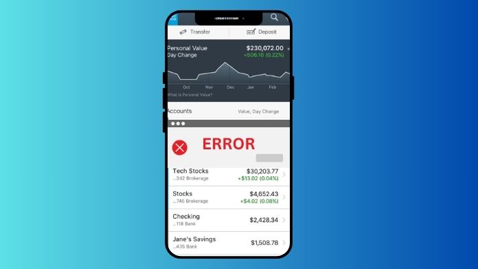 schwab app not working