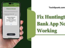 huntington bank app not working