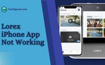 lorex iphone app not working