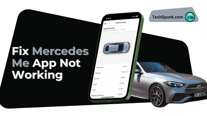 mercedes me app not working