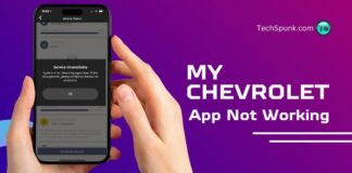 mychevrolet app not working