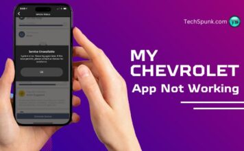 mychevrolet app not working