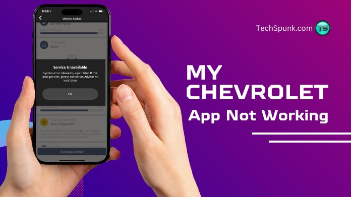 mychevrolet app not working