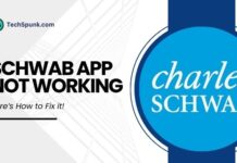 schwab app not working