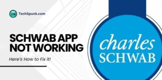 schwab app not working