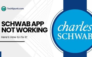 schwab app not working