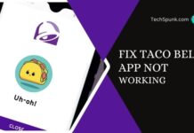 taco bell app not working