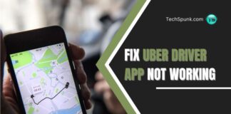 uber driver app not working