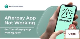 afterpay app not working