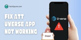 att uverse app not working