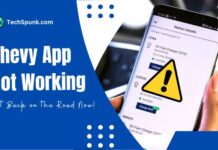 chevy app not working
