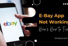 ebay app not working