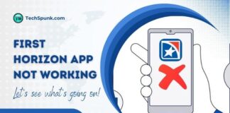 first horizon app not working