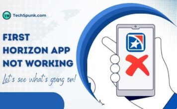 first horizon app not working