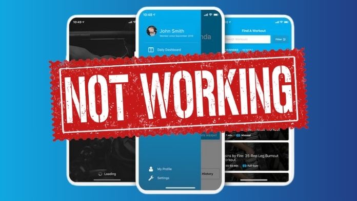 bodyfit app not working