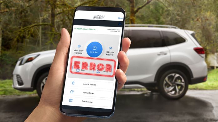 mysubaru app not working