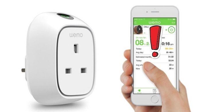 wemo app not working