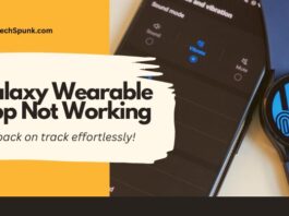 galaxy wearable app not working