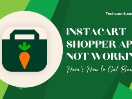 instacart shopper app not working
