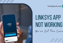 linksys app not working