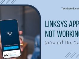 linksys app not working