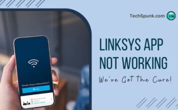 linksys app not working