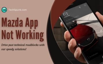 mazda app not working