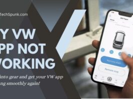 my vw app not working