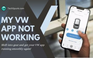 my vw app not working