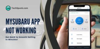 mysubaru app not working