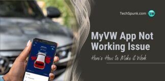 myvw app not working