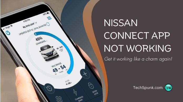 nissan connect app not working