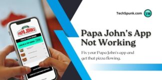 papa john's app not working