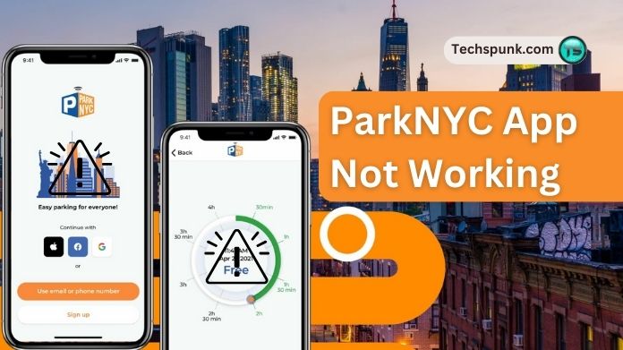 parknyc app not working