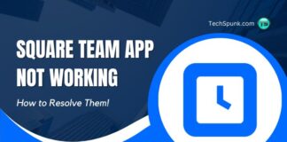 square team app not working