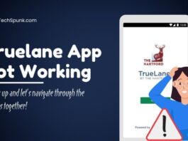 truelane app not working