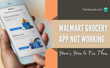 walmart grocery app not working