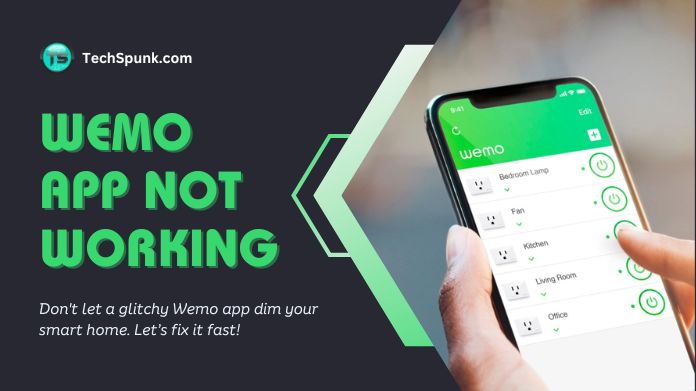 wemo app not working