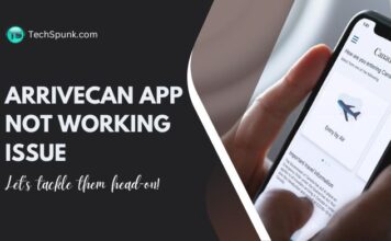 arrivecan app not working