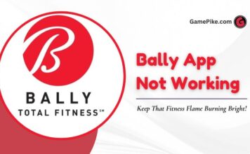 bally app not working