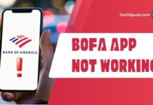 bofa app not working