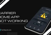 carrier home app not working